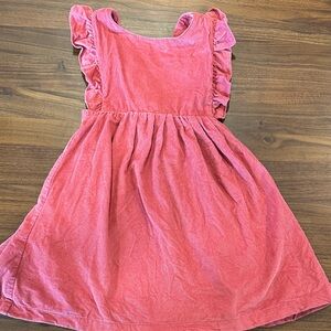 JoJo Maman Bebe Coral Ruffle Dress